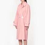 Maison Margiela x Mackintosh Single Breasted Trench Coat in Pink Size 42 Photo 4