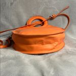 Madden Girl Orange Round Handbag With Adjustable Removable Crossbody Strap Photo 3