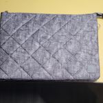 Gray Quilted Crossbody Bag Plaid Guitar Strap IHKWIP brand coated quality Photo 1