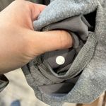 Lululemon  *READ* Coast Wrap Open Front Cardigan Waterfall Thumbholes Grey Size 8 Photo 4