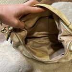 Coach Kristin Op Art Shoulder Bag Pink Cream Sequin Convertible Strap #16791 Photo 10