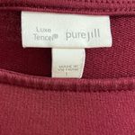 J.Jill pure Jill luxe tencel tunic top tencel lyocell blend asymmetrical Large Photo 3