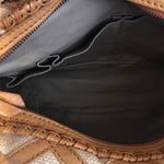 Fiore Vintage Isabella lattice leather beaded bag Photo 14