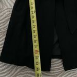 Guess  Wool Blend Black Coat Silver Hardware Belted Single Breasted Medium Photo 9