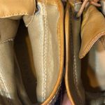 Rampage Women’s size 7 brown and Red Lace-Up Boots with Foldable Cuff Photo 5