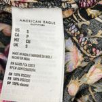 American Eagle Outfitters Multicolor Floral Print Tie Waist Paperbag Shorts Sz S Photo 4