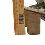 Free People Byron Strappy Mules Block Heel Leather Gray Size 41 USA 10 Cowgirl Photo 14