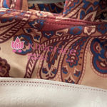 KiraGrace paisley print sports bra Brown tan blue print Size small Athletic Photo 7