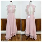 Fame and Partners Gorgeous New  Asymmetric Chiffon Gown! Photo 1