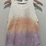 525 America  Spray Dye Sweater Tank‎ Size L Photo 0