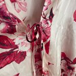 Lilac & London Floral Satin Kimono Robe Photo 4