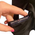 Brandy Melville  Black Velvet Halter Top Tank Size Small Photo 3