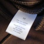 Westport olive green hidden zip ruffle coat size medium Photo 10