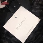 Fraîche by J. Long Velvet Animal Print Dress Long Sleeve Mini Size S NWT Photo 9