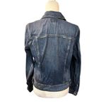 Denim‎ Jacket Womens Blue Jean Classic Casual Layering Essential Staple Size M Photo 3