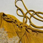 Blue Life  One Piece Bathing Suit Vegan Suede Photo 3