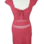 American Eagle  Pink Knit Mini Dress Size M NWT Photo 0