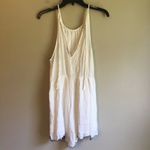 Lush Clothing Lush large white and blue romper Photo 1