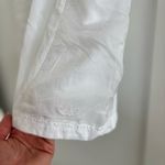 Adidas Original Nylon Women's White Athletic Shorts Drawstring Pockets Lined L Photo 2