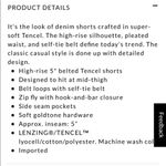 White House | Black Market White House Black‎ Market tencel denim paper bag shorts the 5” short size 6 Photo 1