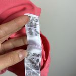 MOTHER ‘The Chin Ups‎ Tank’ in Coral Ribbed Stretchy High Neck Size Medium Orange Photo 5