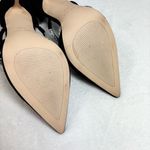 Nine West  Black and Silver Rhinestone Wrapped Pointed Toe Stiletto Pumps‎ 8.5 Photo 14