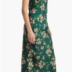 NWT Lost + Wander Sarah Floral Print Midi Slipdress Green Size Medium Photo 2