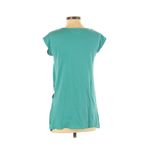 Cynthia Steffe  Blue Sleeveless Mixed Media Blouse Photo 1