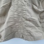 XCVI Wearables  Skirt Size Large Ruched Cotton Stretch Short Pull On Casual Boho Photo 5