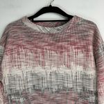Anthropologie Postmark Etched Sunset Pullover Top Sz XS Pockets Art to Wear Photo 6
