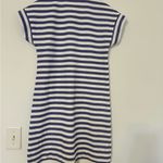 Vineyard Vines  Women’s Striped Shirt Dress XXS New White with Blue Stripes Photo 6