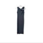 Onyx Nite  by Wendy Chaitin Black Maxi Dress Photo 9