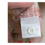 Lee Mathews Eugenie Plaid Ruffle Top Sz. 1 (US 4) Photo 6