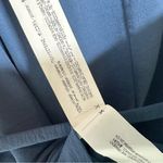 ZARA NWT Blue Padded Shoulder Tie Waist Romper Playsuit Size Medium Photo 10