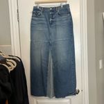 Reformation  Tazz Maxi Denim Skirt Photo 2