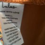 Lulus Constantine Rust Orange Satin Maxi Dress, New with Tags Photo 8