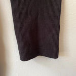 Guess  Los Angeles Women's Small Long Sleeve Ribbed Bodycon Black Mini Dress Y2K Photo 7