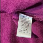 She & Sky ‎ Shirt Dress Womens M Maroon Button Accent Sleeve  Summer Chic Photo 6