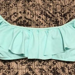 Rue 21 Blue off the shoulder‎ swim top Photo 0