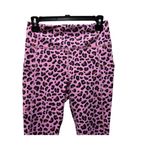 Fabletics Oasis High-Waisted Pocket Capri Leggings Pink Leopard Print Size M Photo 3