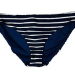 La Blanca SZ 14 Reversible Indigo Capri Stripe Swim Bikini Bottoms Navy Blue New Photo 0
