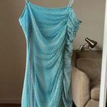 Saylor  rhinestones maxi blue dress size S sleeveless C9 Photo 2