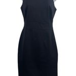 Banana Republic Women’s Size 2 Black Halter Sheath Dress Career Office Photo 0