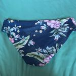 Becca  Floral Bikini Bottom - Blue and Pink Photo 3