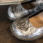 Savvy Mary Jane Nursing Shoe By  Women's Color:‎ Silver Scribble 11M Photo 2