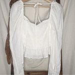 Free People  Chloe White Cotton Sweetheart
Neckline L Photo 4