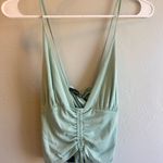Urban Outfitters  Light Green Ruched Top NWT Photo 1