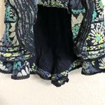 Aerie Womens Skirt Shorts Blue Green Floral Pull On Layered Tiered Size Small Photo 5