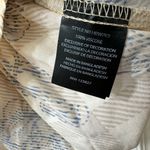 Harvé Benard  Beige Boho Floral Blouse with 3/4 Sleeves, Size M Photo 6