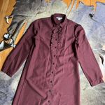 American Vintage  Cherry Gingham Shirt Dress Photo 3